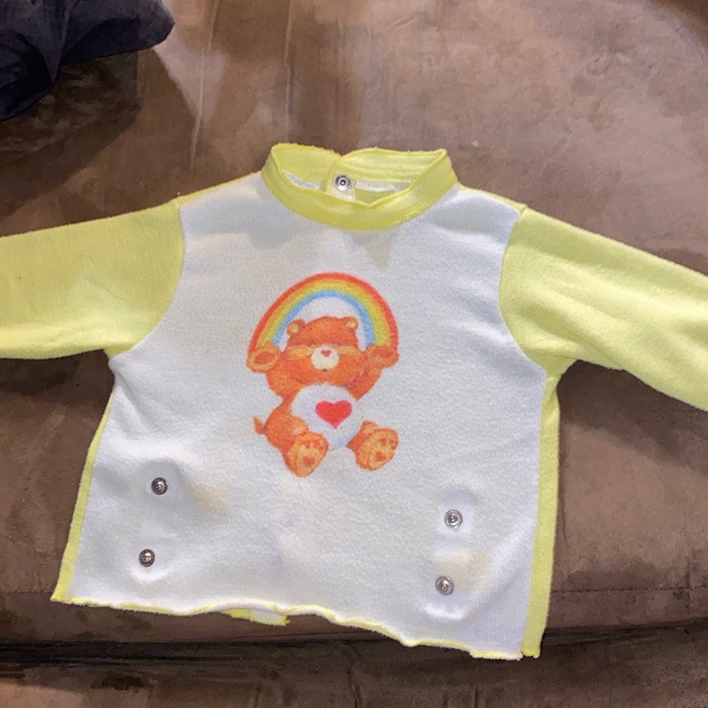 Vintage care bare shirt for 12 month old